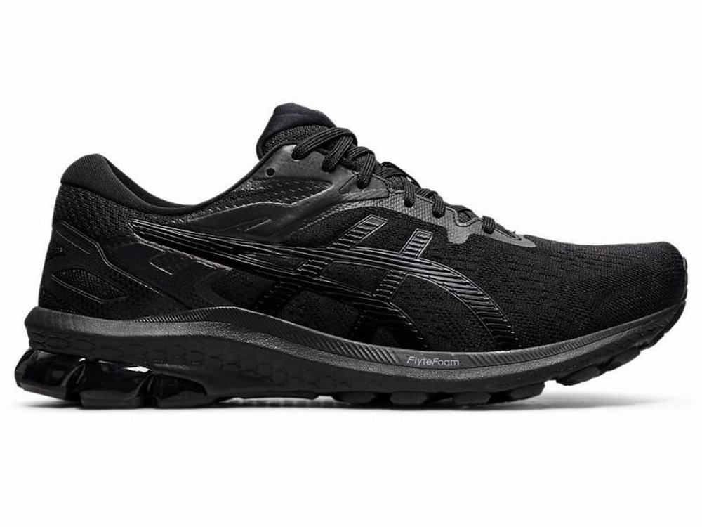 Chaussures Running Asics GT-1000 (2E) Homme Noir | YHG-241097