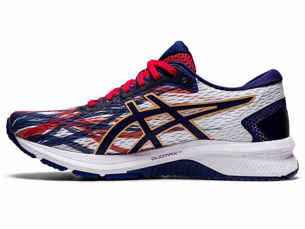 Chaussures Running Asics GT-1000 9 Homme Blanche Bleu | DQP-297406