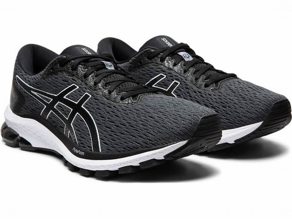 Chaussures Running Asics GT-1000 9 Homme Noir Grise | UAB-415678