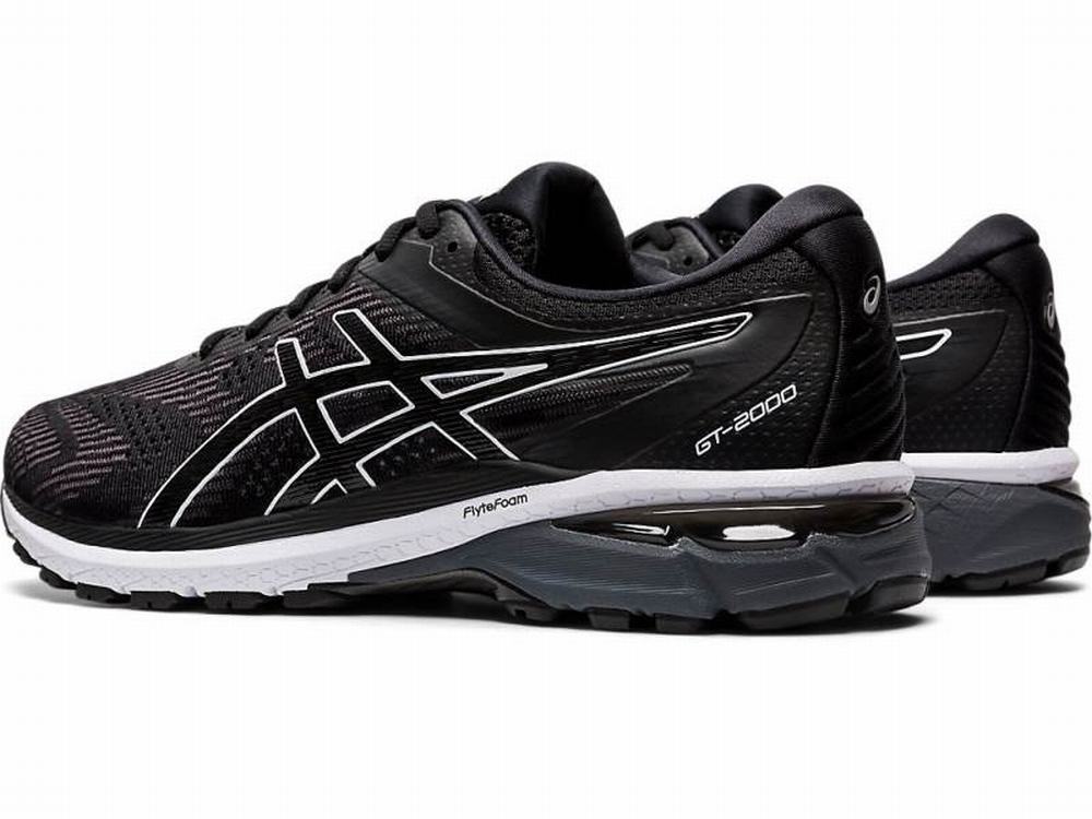 Chaussures Running Asics GT-2000 8 (4E) Homme Noir Blanche | JSY-208746