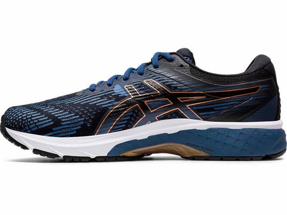 Chaussures Running Asics GT-2000 8 Homme Noir Grise Foncé | XMV-265897