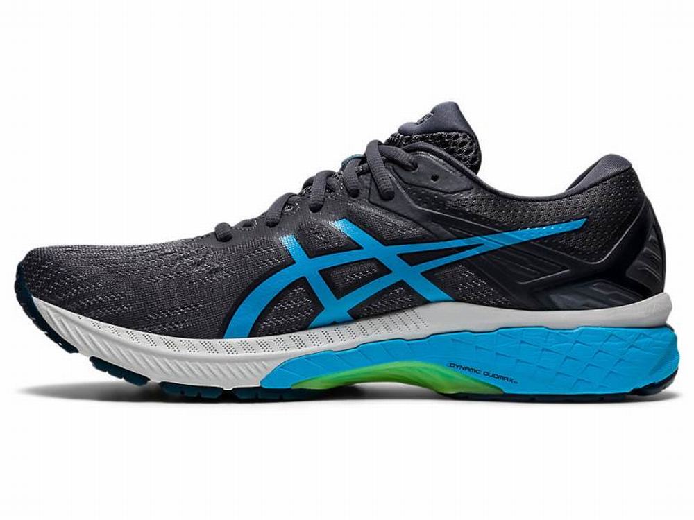 Chaussures Running Asics GT-2000 9 (2E) Homme Grise Noir | WXF-784195