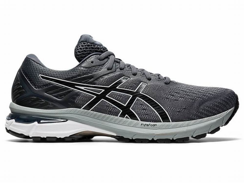 Chaussures Running Asics GT-2000 9 (B) Homme Noir Grise | YIN-513267