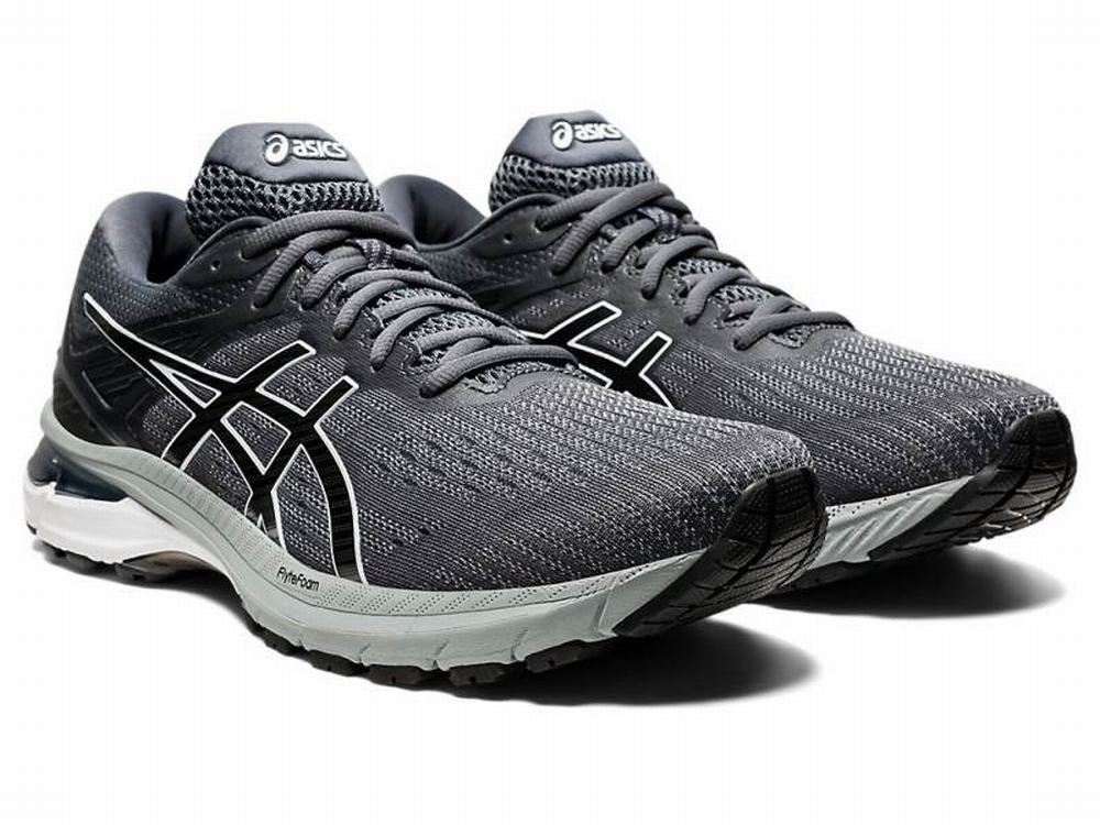 Chaussures Running Asics GT-2000 9 (B) Homme Noir Grise | YIN-513267