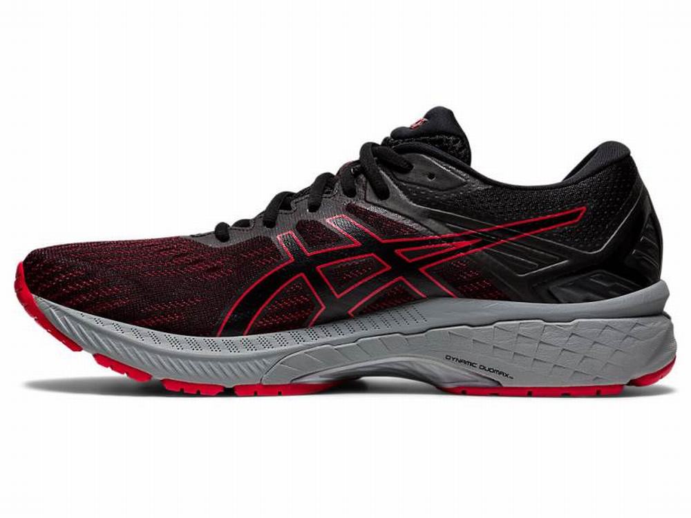 Chaussures Running Asics GT-2000 9 Homme Noir Rouge | IVG-063418