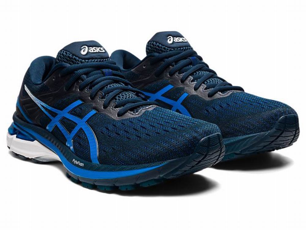 Chaussures Running Asics GT-2000 9 Homme Bleu | JGM-867945