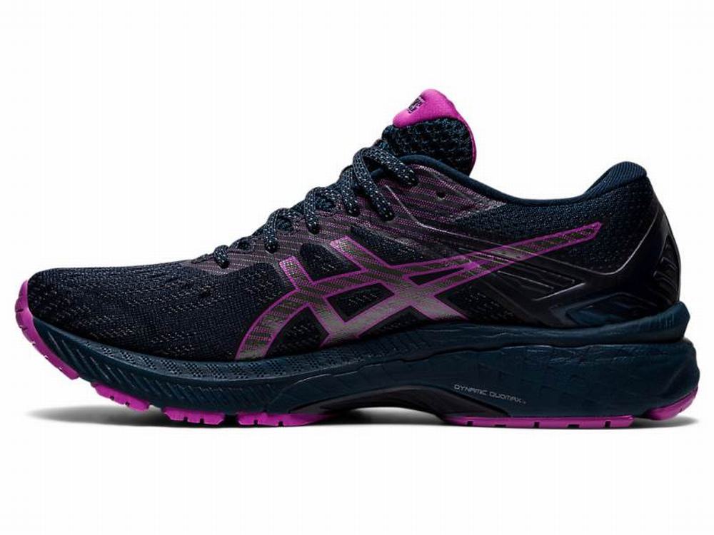 Chaussures Running Asics GT-2000 9 LITE-SHOW Femme Bleu | CND-327418