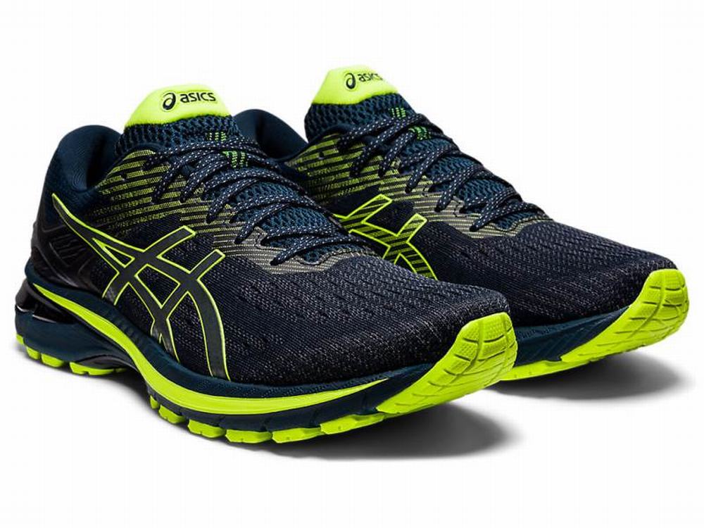 Chaussures Running Asics GT-2000 9 LITE-SHOW Homme Bleu | MBJ-625893