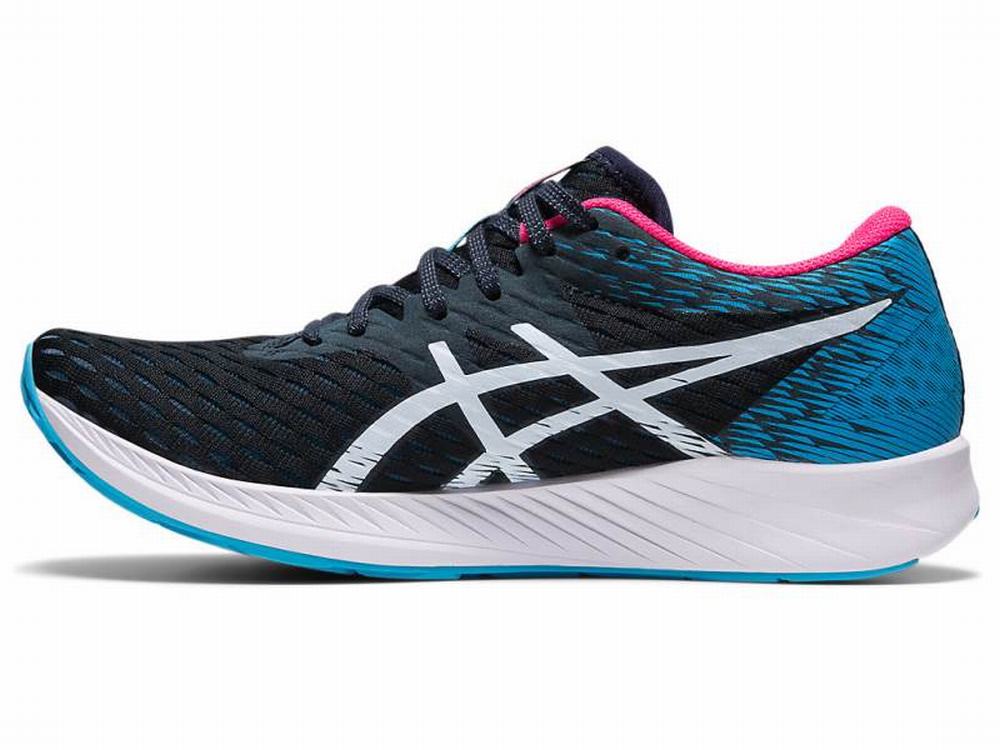 Chaussures Running Asics HYPER SPEED Femme Blanche Bleu | SAQ-302457