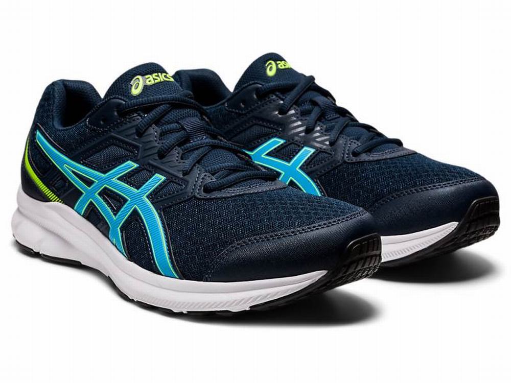 Chaussures Running Asics JOLT 3 Homme Bleu Vert | QVZ-714860