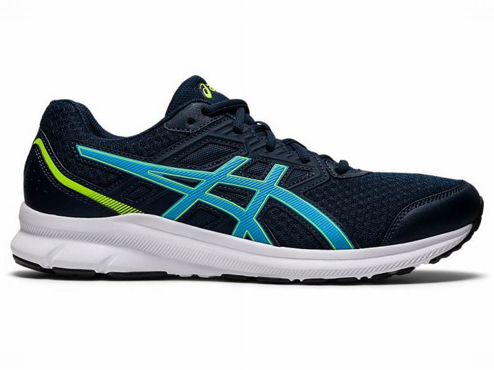 Chaussures Running Asics JOLT 3 Homme Bleu Vert | QVZ-714860