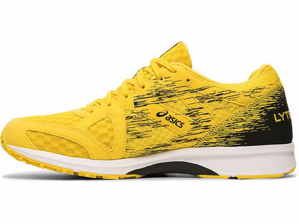 Chaussures Running Asics LYTERACER Homme Noir Jaune | WUN-120975