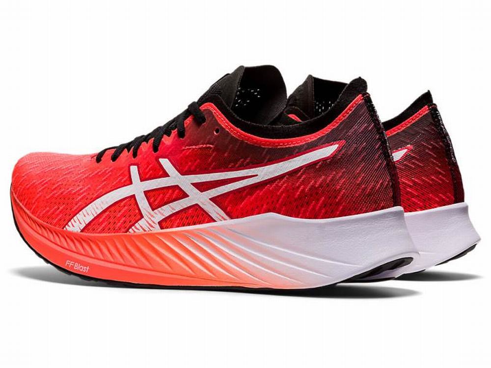 Chaussures Running Asics MAGIC SPEED Femme Orange Rouge Blanche | WGN-461750