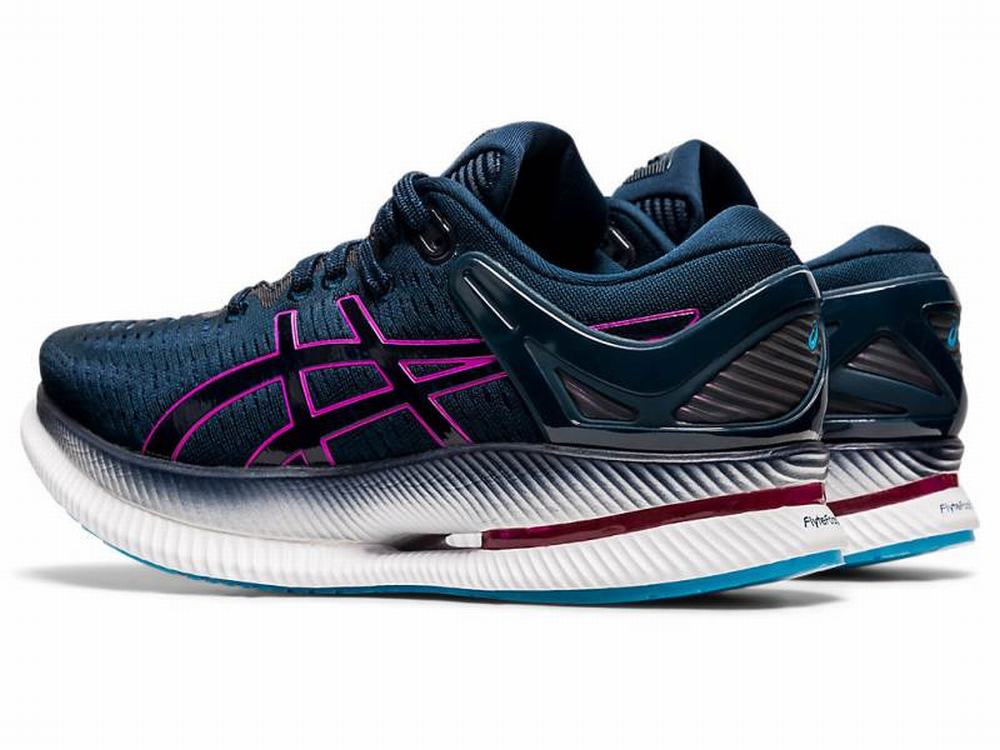 Chaussures Running Asics METARIDE Femme Bleu Violette | DMA-682453