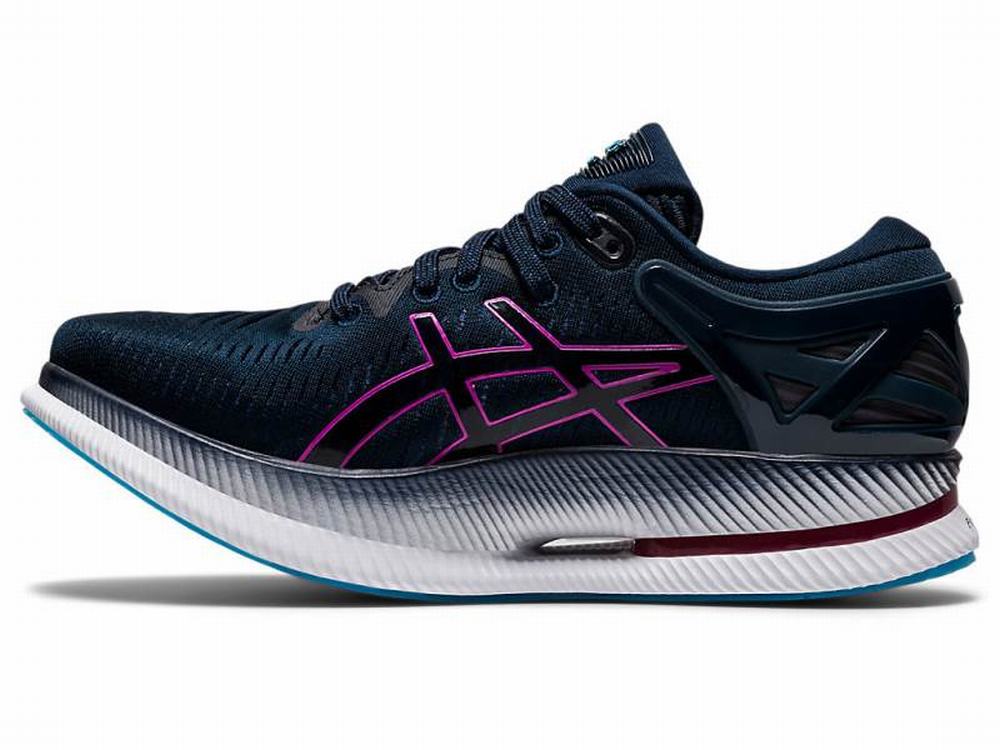 Chaussures Running Asics METARIDE Femme Bleu Violette | DMA-682453