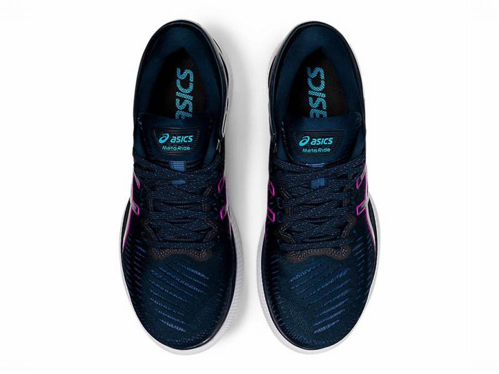 Chaussures Running Asics METARIDE Femme Bleu Violette | DMA-682453