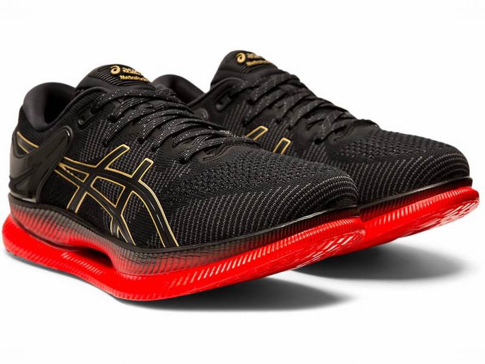 Chaussures Running Asics METARIDE Homme Noir Rouge | NZH-304851