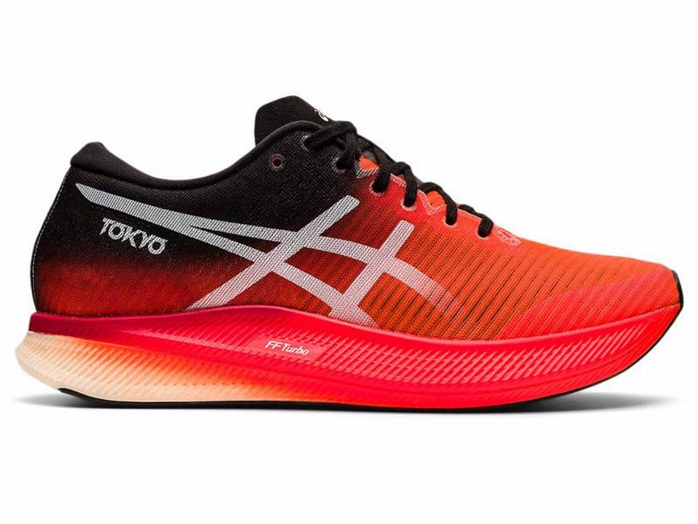 Chaussures Running Asics METASPEED EDGE Homme Orange Rouge Blanche | XHF-213865