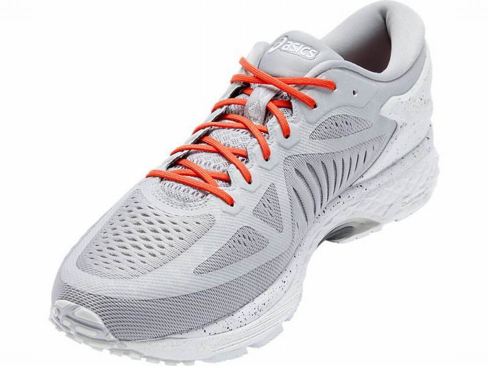 Chaussures Running Asics Metarun Femme Grise Rouge Blanche | DBZ-796450