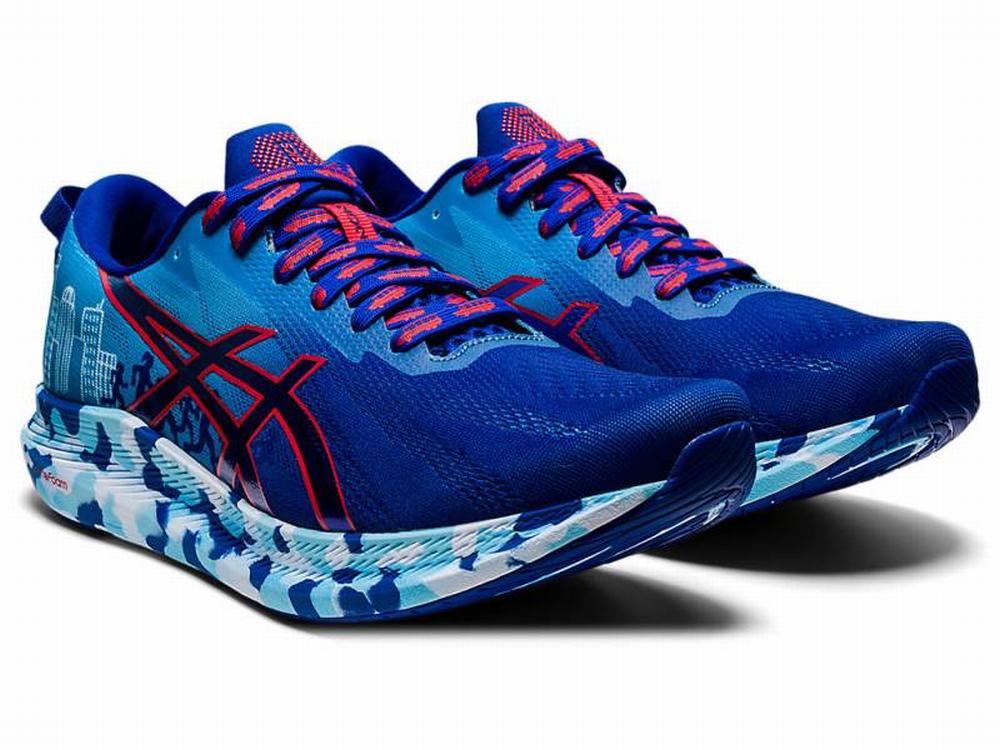 Chaussures Running Asics NOOSA TRI 13 BOSTON Homme Rouge Bleu | UFG-596071