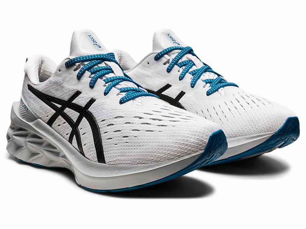 Chaussures Running Asics NOVABLAST 2 Homme Noir Blanche | VJN-968123