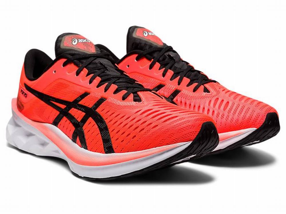 Chaussures Running Asics NOVABLAST Homme Orange Noir Rouge | YOU-450389