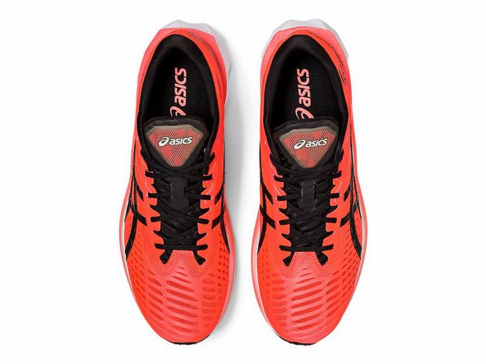 Chaussures Running Asics NOVABLAST Homme Orange Noir Rouge | YOU-450389