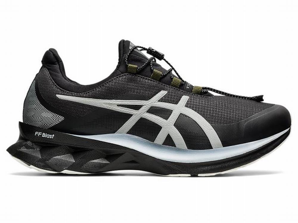 Chaussures Running Asics Novablast AWL Homme Grise Argent | TKM-583719