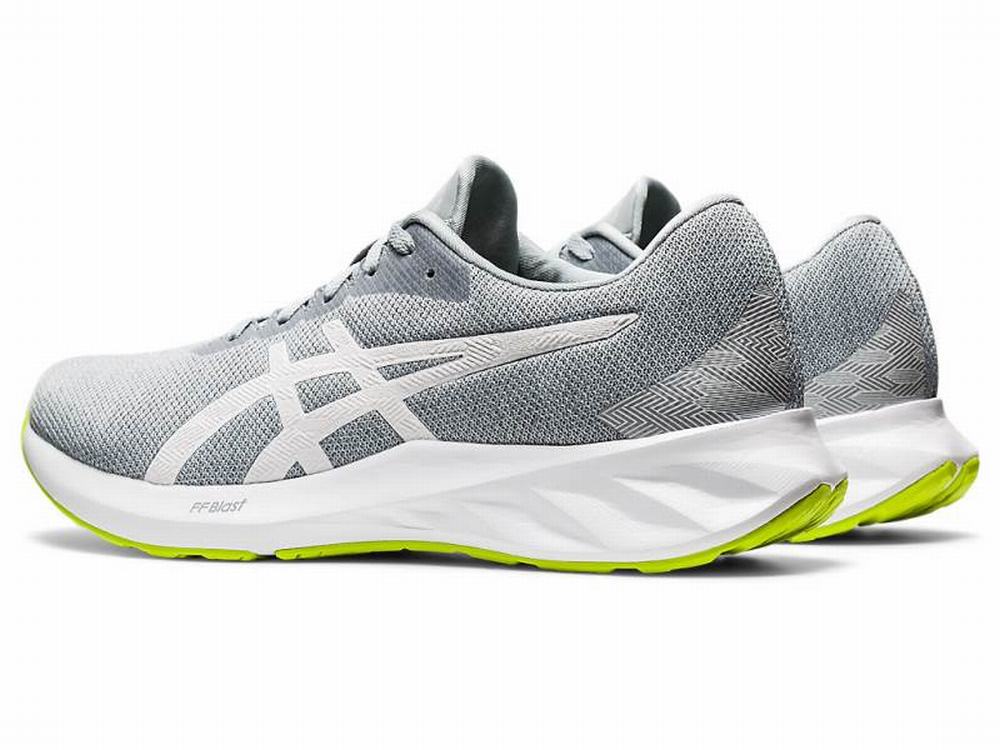 Chaussures Running Asics ROADBLAST Homme Blanche Grise | CWH-561930