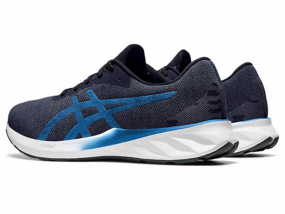 Chaussures Running Asics ROADBLAST Homme Bleu Marine Bleu | GPM-537014