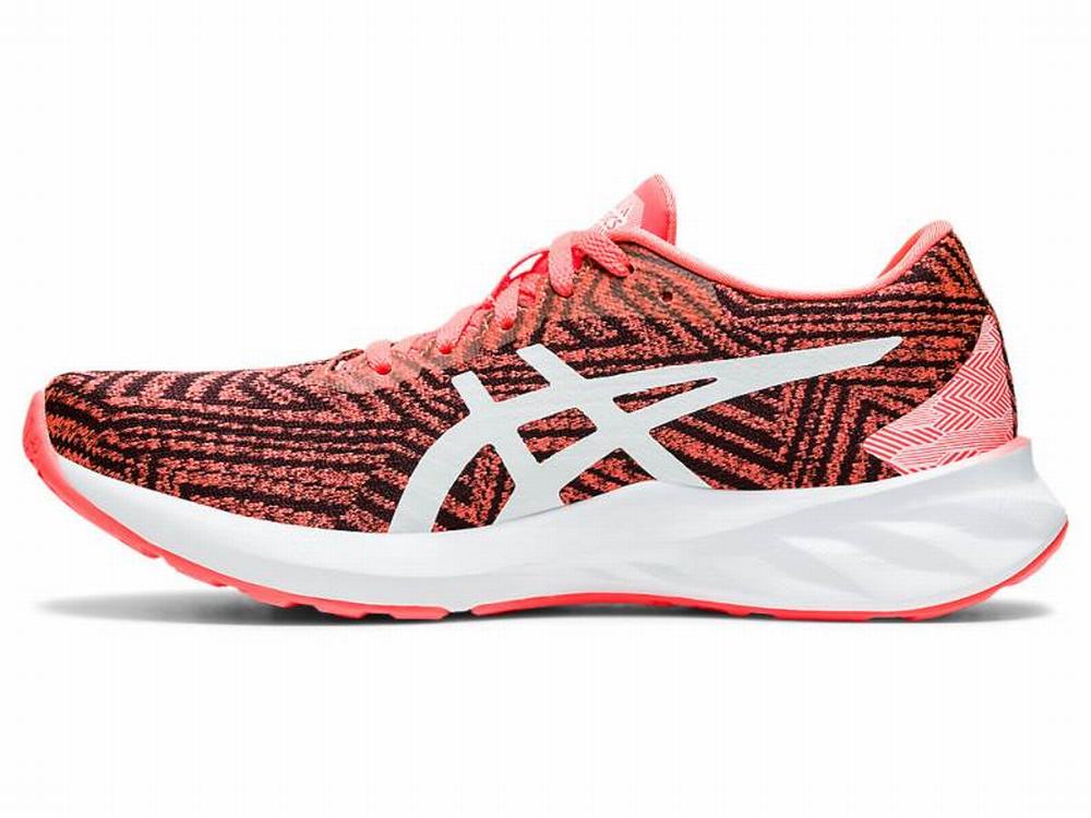 Chaussures Running Asics ROADBLAST TOKYO Femme Orange Rouge Blanche | LEN-978341