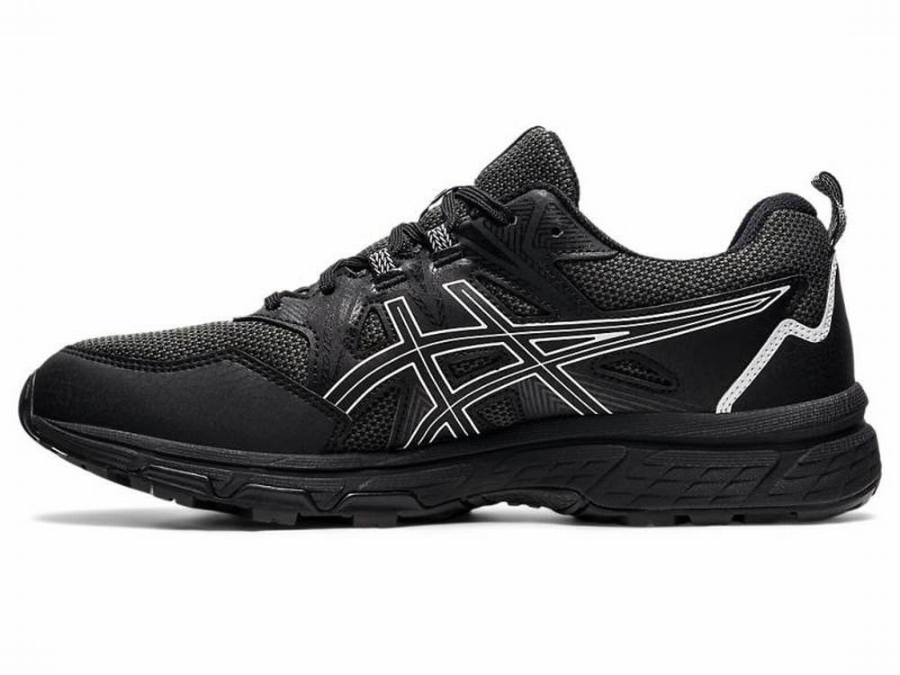 Chaussures Trail Asics GEL-VENTURE 8 (4E) Homme Noir Blanche | QYL-209617