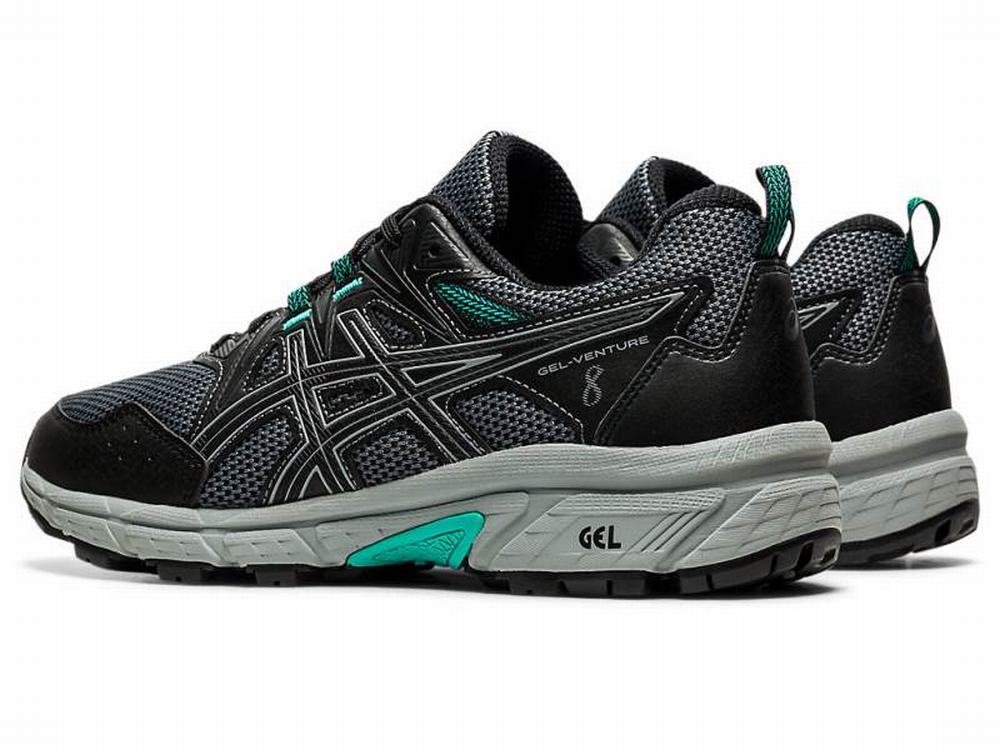 Chaussures Trail Asics GEL-VENTURE 8 Femme Noir | KAI-453017