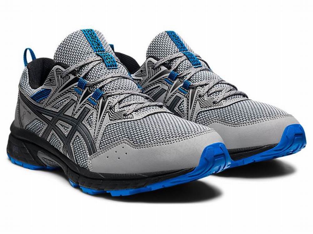 Chaussures Trail Asics GEL-VENTURE 8 Homme Bleu | OVX-350189