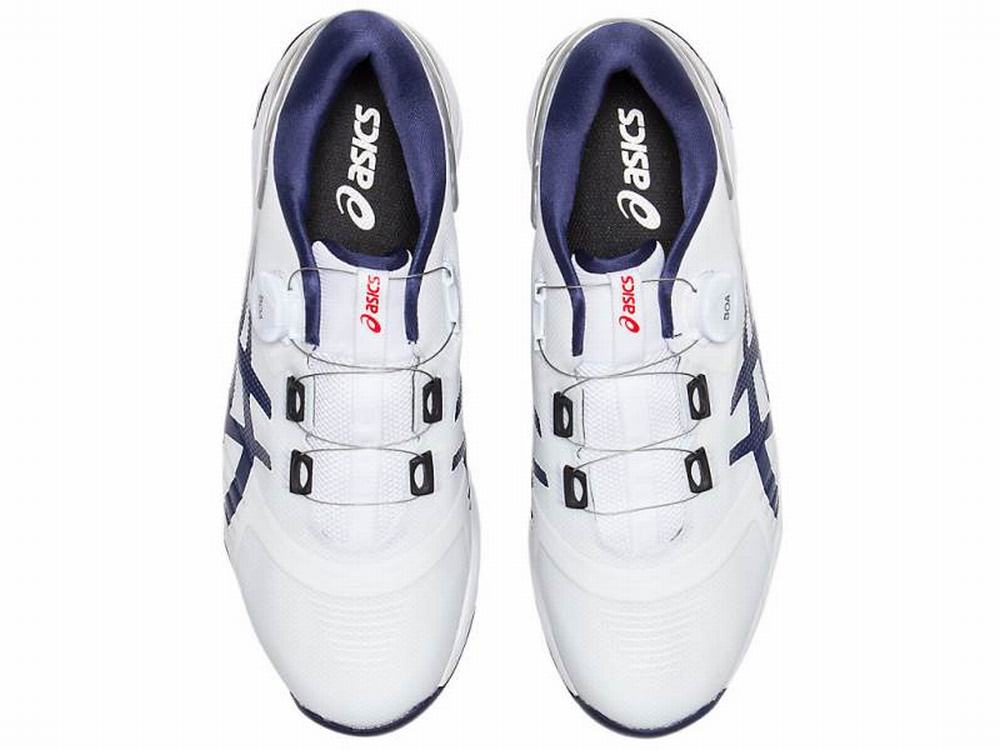 Chaussures de Golf Asics GEL-COURSE DUO Boa Homme Bleu Marine Blanche | QRD-532709