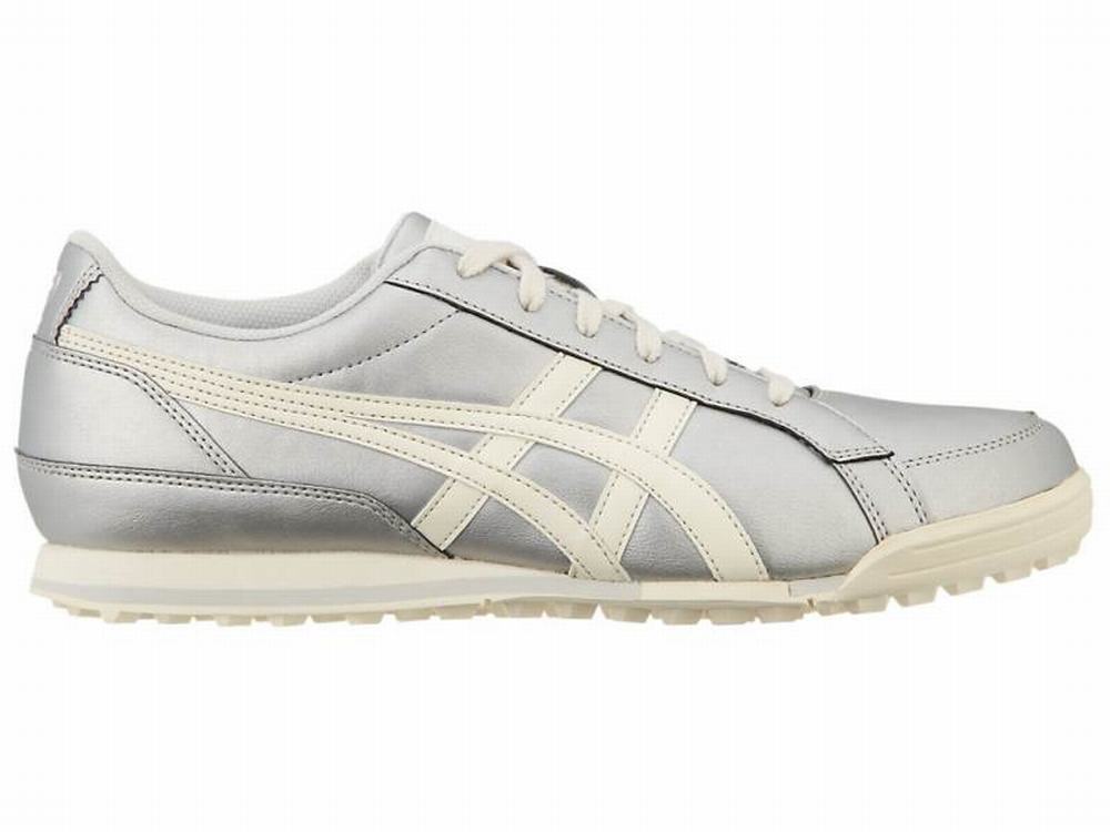 Chaussures de Golf Asics GEL-PRESHOT CLASSIC 3 Femme Argent Blanche | RZW-306879