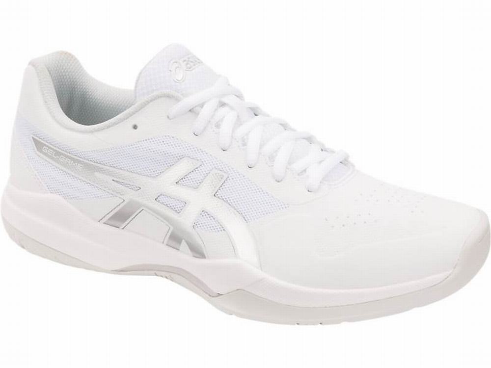 Chaussures de Tennis Asics GEL-GAME 7 Homme Blanche Argent | AUT-172304