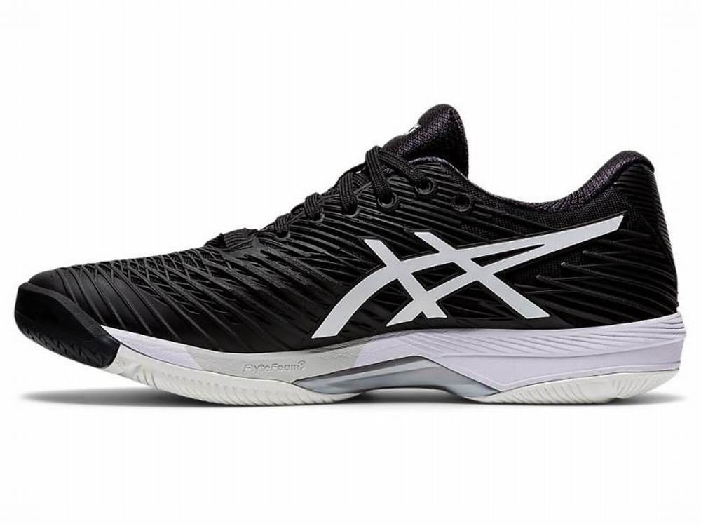 Chaussures de Tennis Asics SOLUTION SPEED FF Homme Noir Blanche | AQF-153820