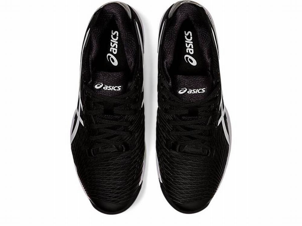 Chaussures de Tennis Asics SOLUTION SPEED FF Homme Noir Blanche | AQF-153820