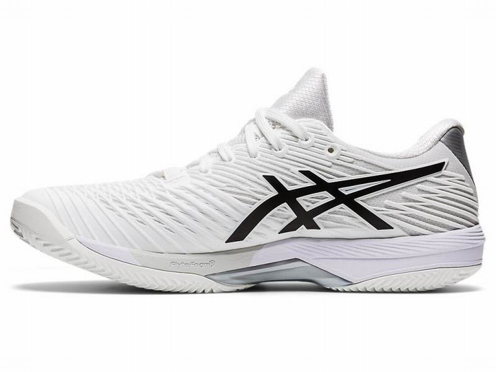 Chaussures de Tennis Asics SOLUTION SPEED FF 2 CLAY Homme Noir Blanche | BWL-916820